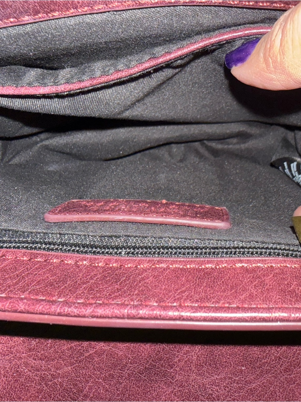 Disturbia Rosamoth Buckle Crossbody Satchel Bag - Picture 6 of 9